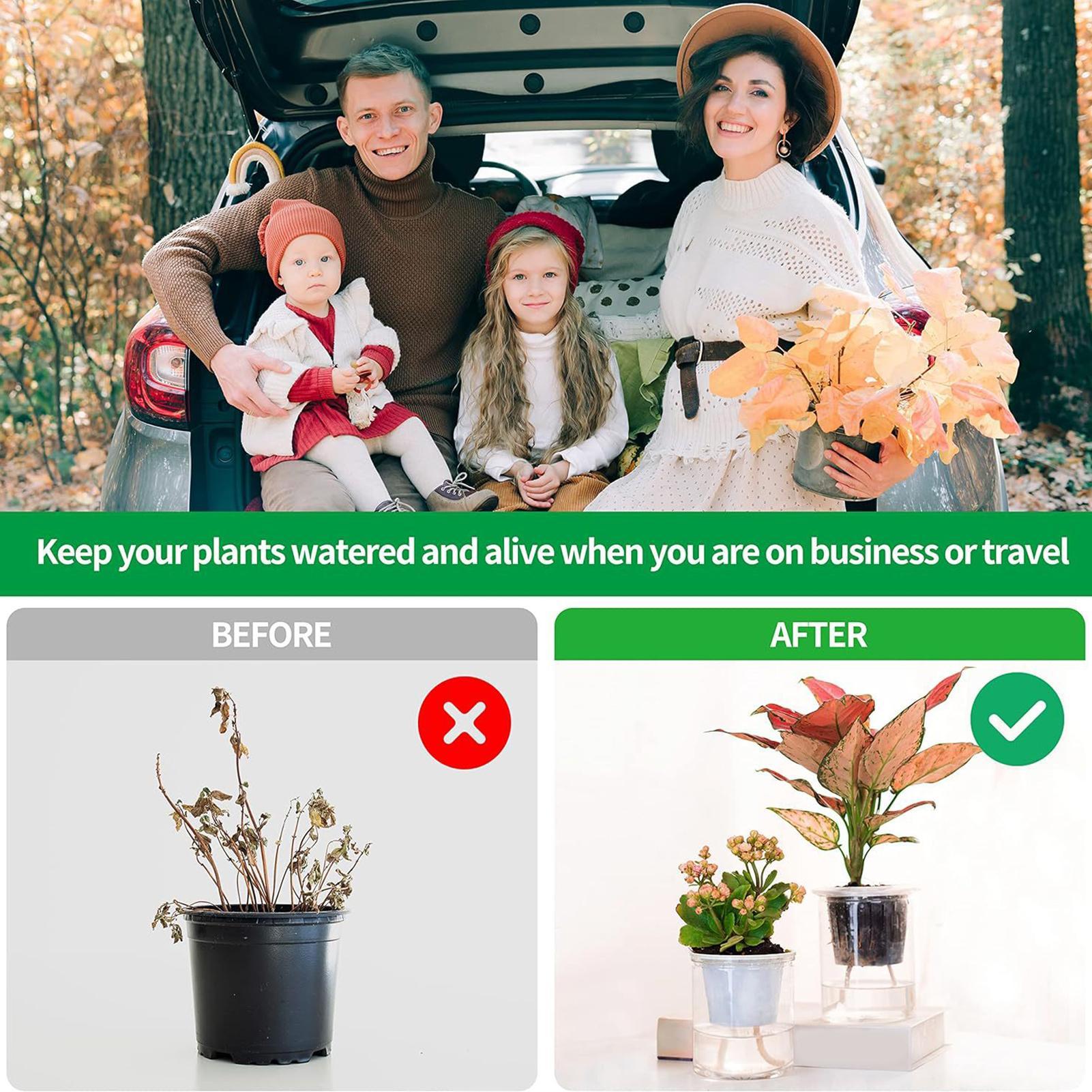 Automatic Plant Waterer - Система капиллярного полива для растений: 2-компонентный