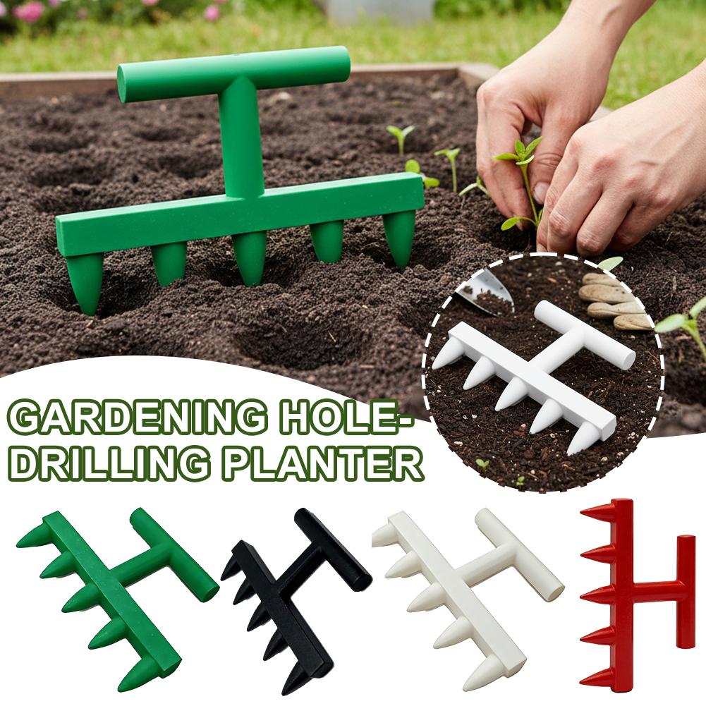 Gardening Tools Vegetables - Садовый дырокол-сажалка, бытовой инструмент для посадки