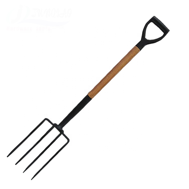 Spade Digging Fork - Фермерский инструмент, ковка, тяжелая лопаточная вилка