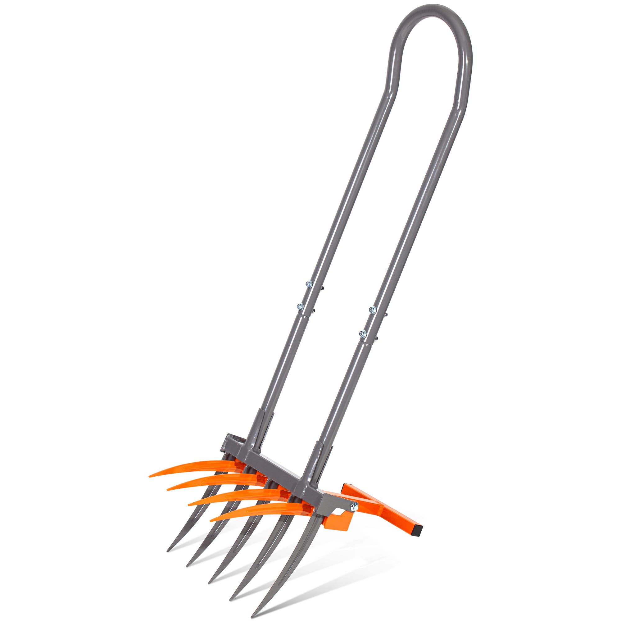 Spade Digging Fork - Усиленные 9-зубчатые вилы-рыхлитель 2-в-1 с металлической