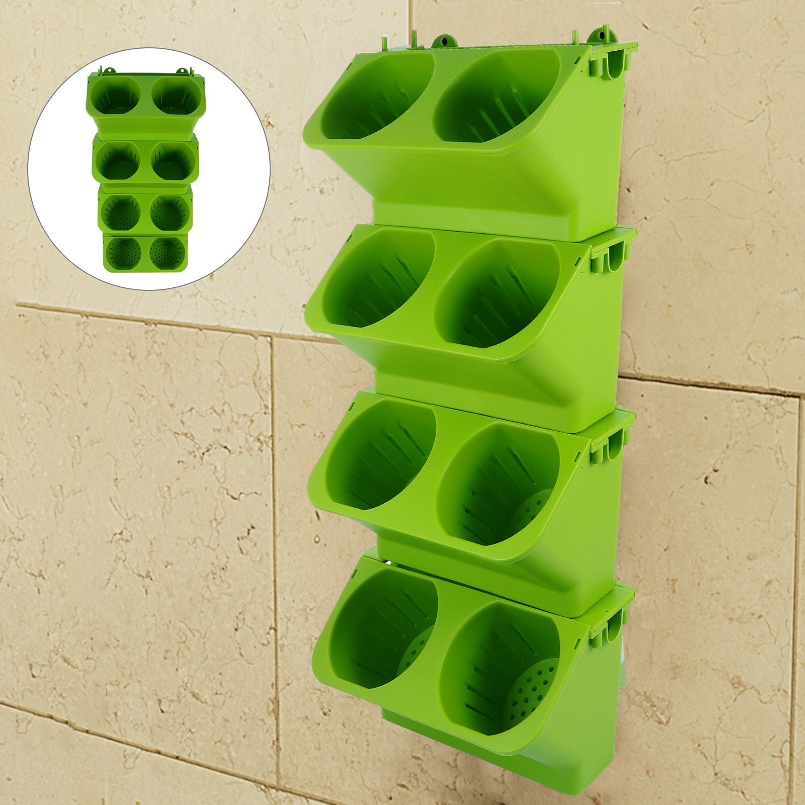 Набор из 4-х вертикальных наст – обзор и цена Self-Watering Planter