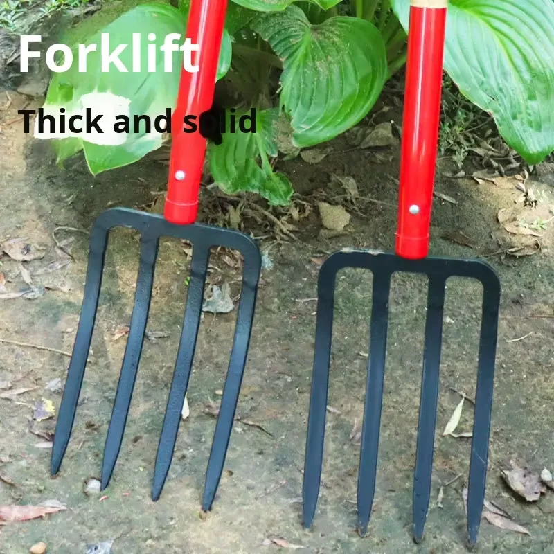 Четырехзубый стальной вилочный – обзор и цена Spade Digging Fork