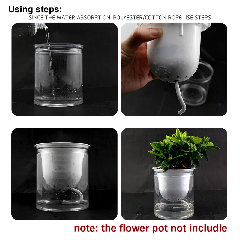 Самополивающийся хлопковый шну – обзор и цена Automatic Plant Waterer