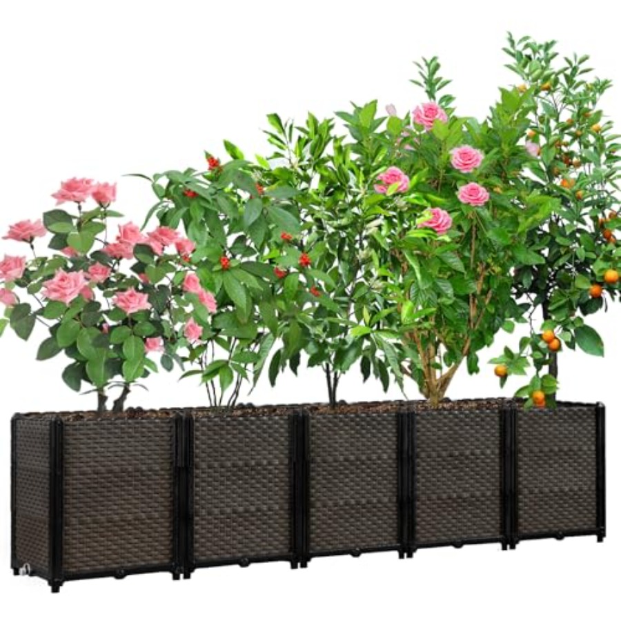 Уличный самополивный приподнят – обзор и цена Self-Watering Planter