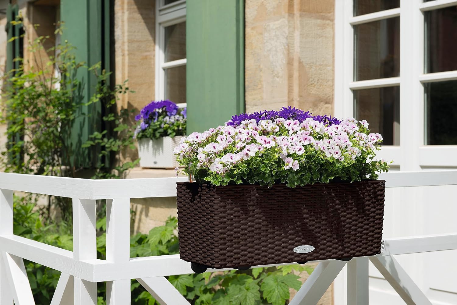 BALCONERA Cottage 50 Mocha, са – обзор и цена Self-Watering Planter