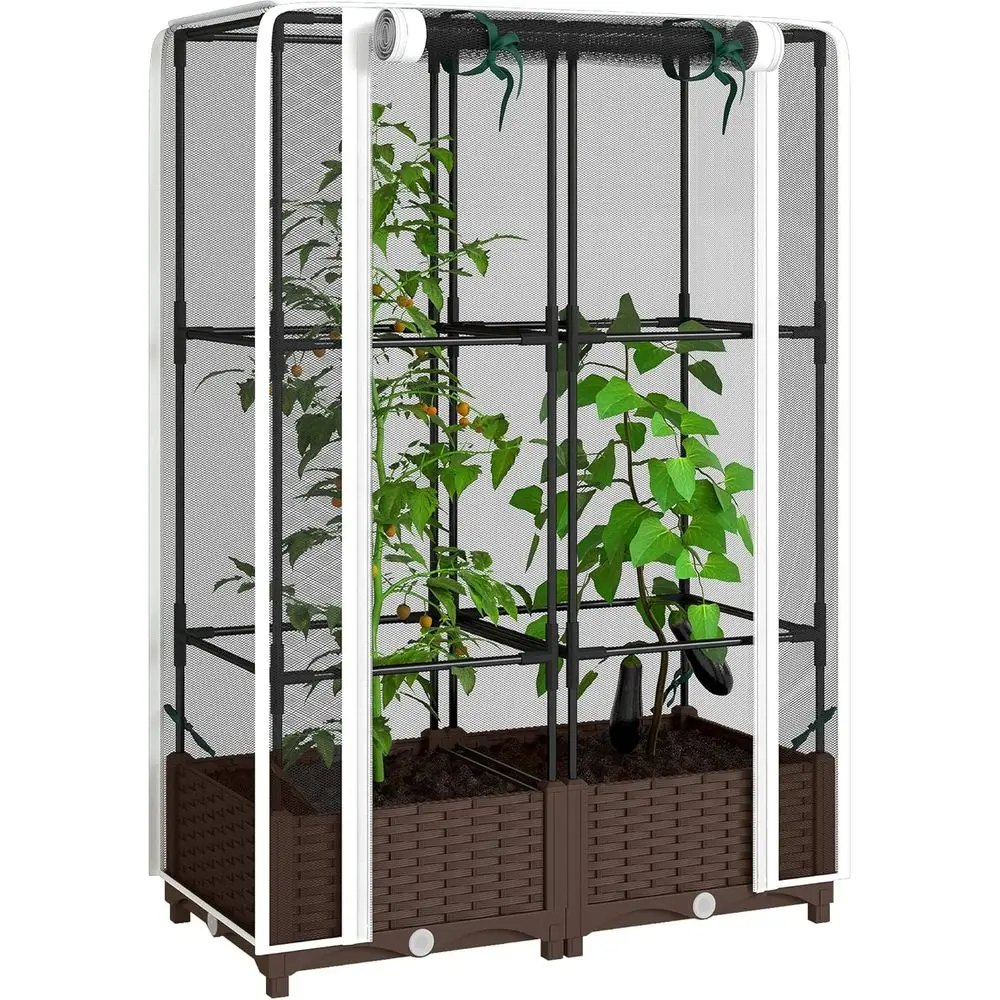 Высокая грядка для сада с реше – обзор и цена Self-Watering Planter