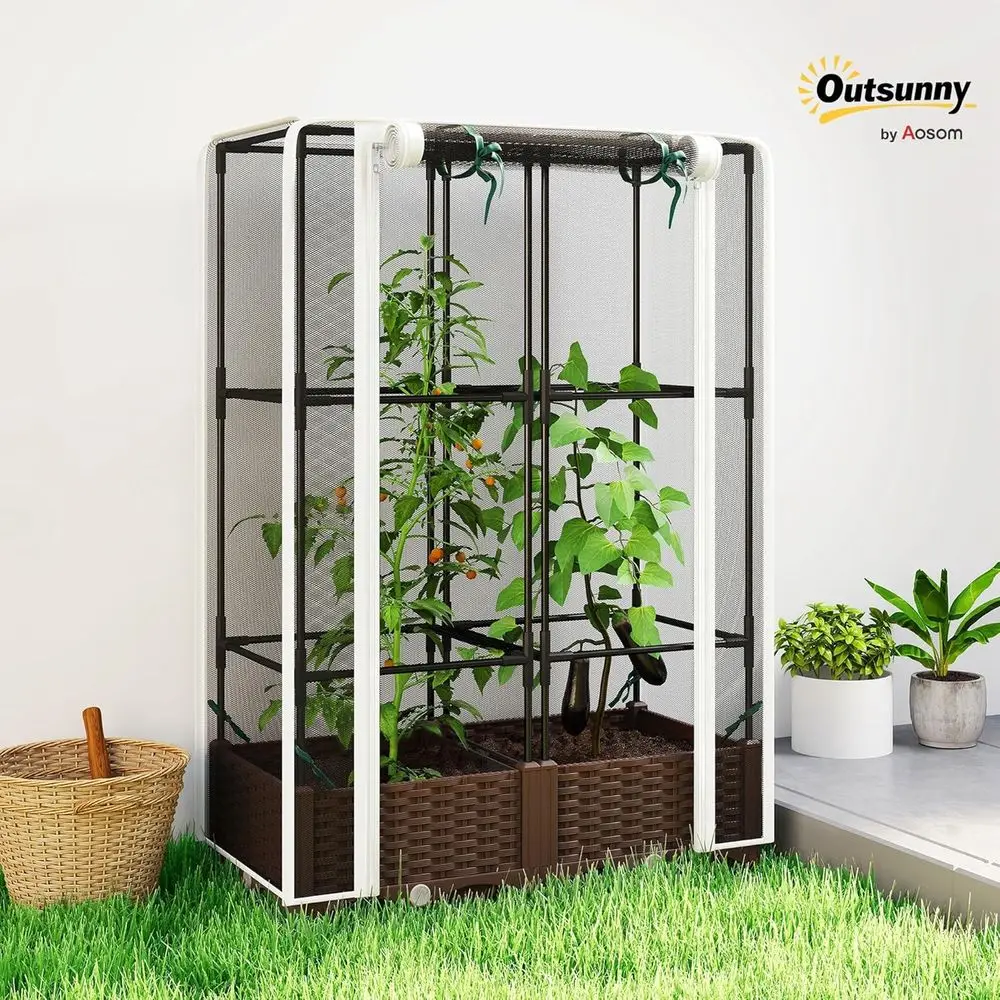 Высокая грядка для сада с реше – обзор и цена Self-Watering Planter