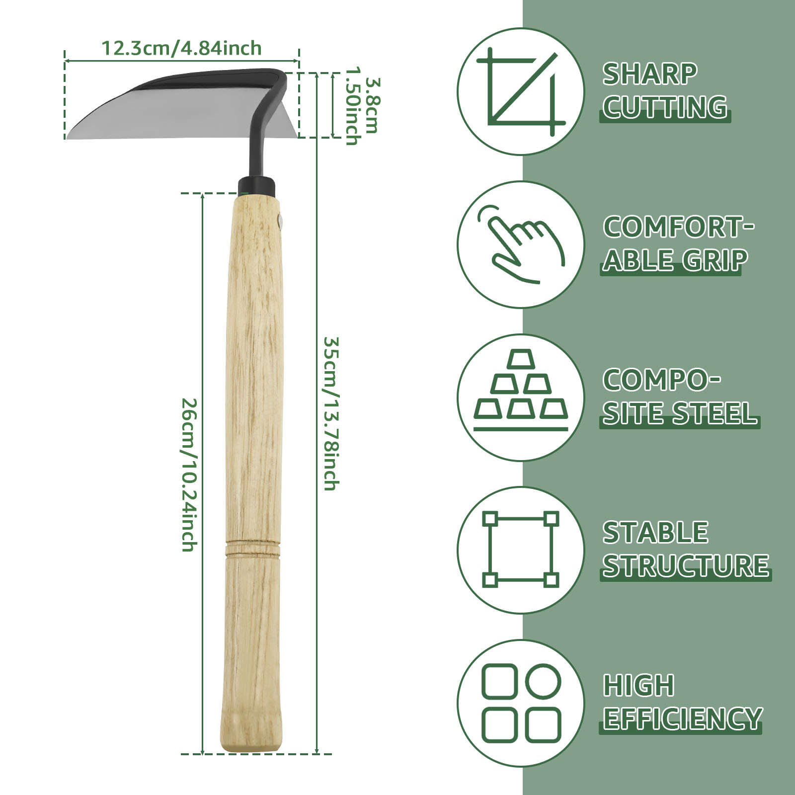 Японский серп для прополки с д – обзор и цена Gardening Hand Tools Japanese
