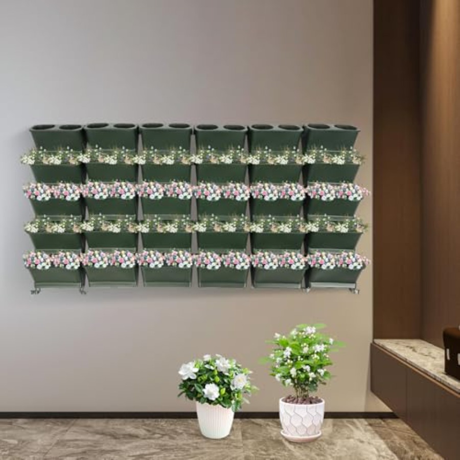 Вертикальный настенный цветочн – обзор и цена Self-Watering Planter