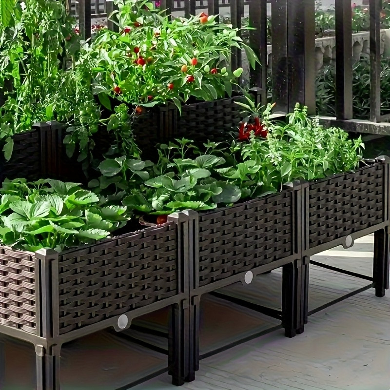 Приподнятая грядка для сада, в – обзор и цена Self-Watering Planter